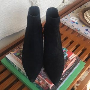 Zara kitten heel boots 38